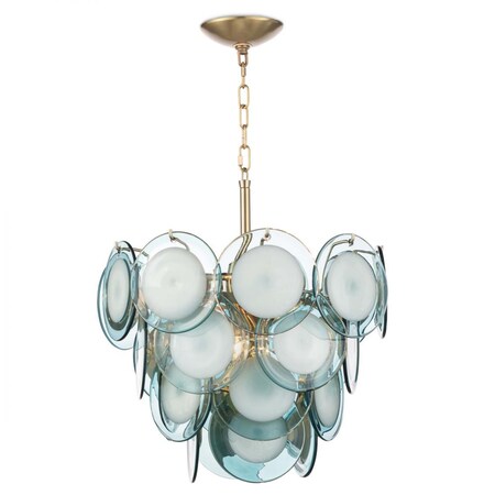 Regina Andrew Mini Diva Chandelier (Aqua) 16-1122AQ